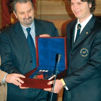 Trofeo Guido Berlucchi 2006. Secondo classificato al Concorso nazionale Miglior Sommelier d’Italia. Amm. Prov. Arezzo