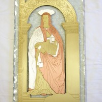 Tratto da affresco di Santa Maddalena di Piero della Francesca